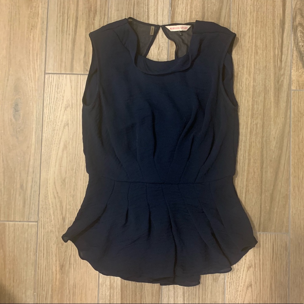 Rebecca Taylor Peplum Blouse